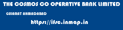 THE COSMOS CO OPERATIVE BANK LIMITED  GUJARAT AHMADABAD    ifsc code